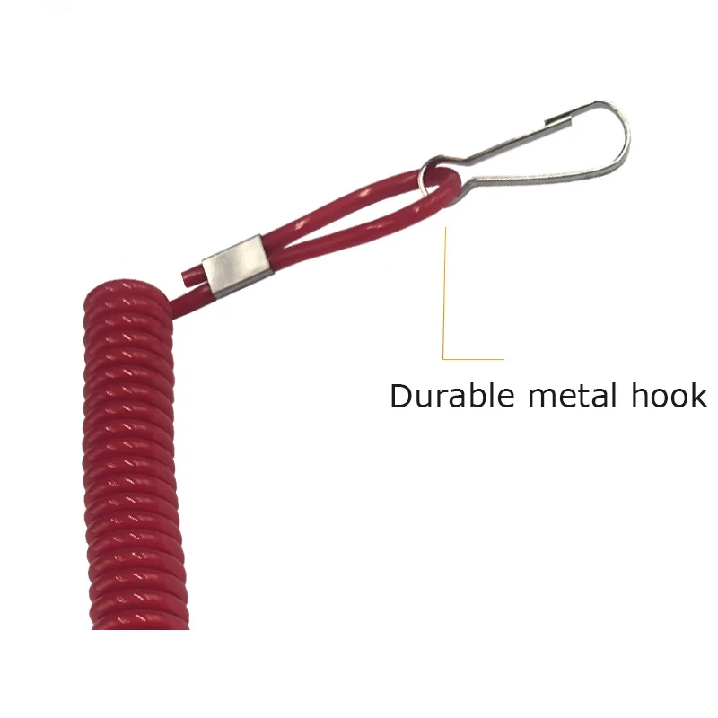 Лодочный мотор Kill Stop клавишный шнур красный страховочный трос для мотора Switch Key