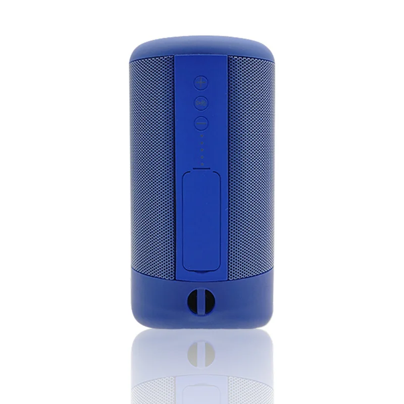 Navy Blue Портативный Bluetooth динамик беспроводной стерео динамик s бас громкий динамик сабвуфер Колонка Поддержка TF карта AUX MP3 Play для телефона ПК - Цвет: Navy Blue