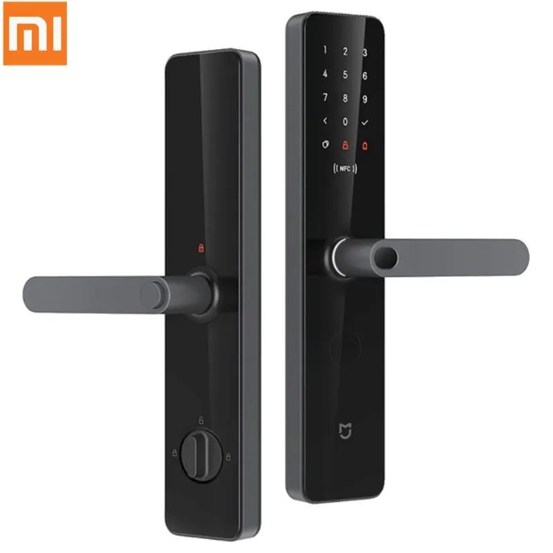 Умный дверной замок Xiaomi Mijia со сканером отпечатков пальцев с поддержкой NFC и Bluetooth