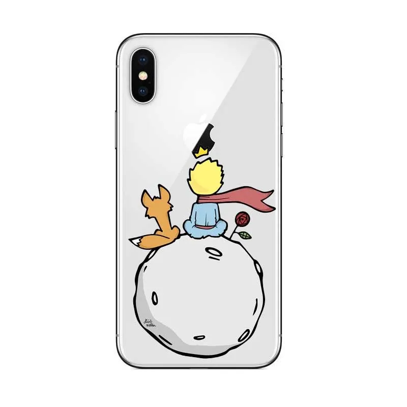 Жесткий пластиковый чехол с изображением Маленького принца земли для iPhone 8X7 6 6S Plus 5 5S SE 11 11 PRO MAX