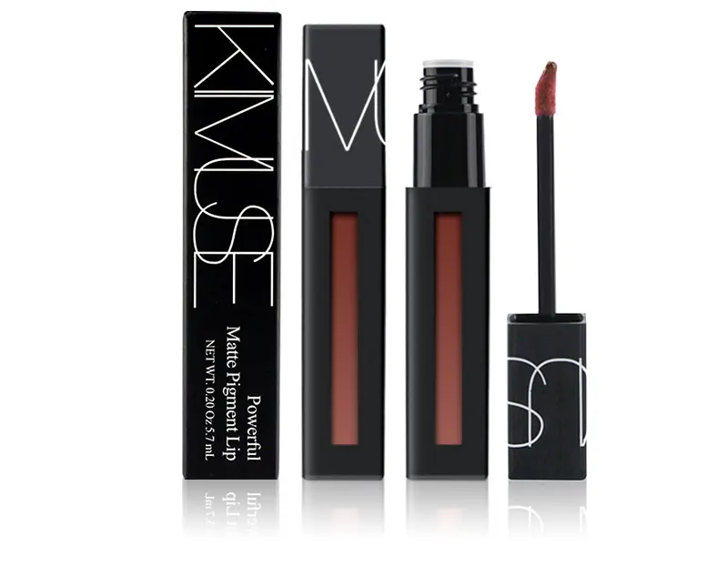 Kimuse Powermatte пигмент для губ только то, что мне нужна Помада Макияж Водонепроницаемая матовая Жидкость Помада