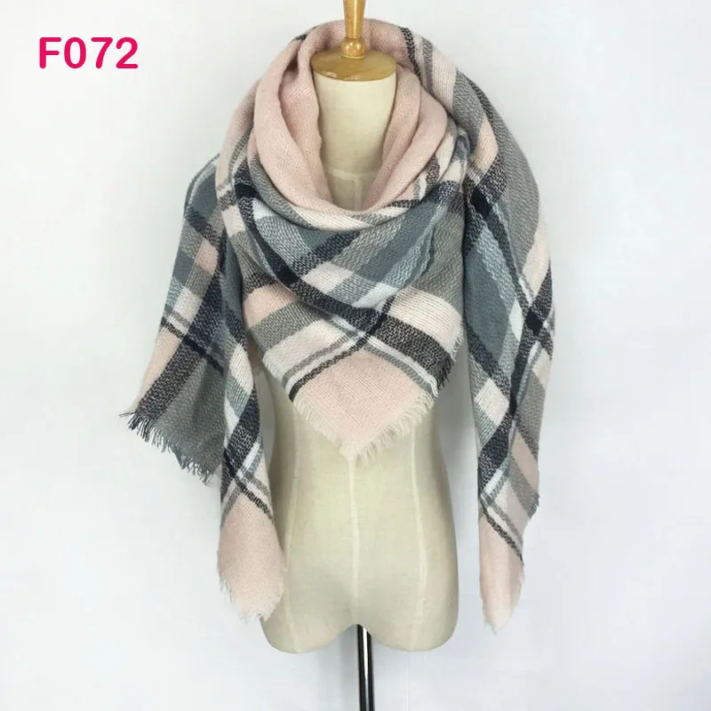 2017 шарфы большой Элитный бренд Новый плед Для женщин шарф теплый зимний Одеяло