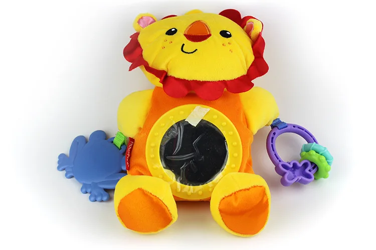 Игрушка Детская плюшевая в кроватку 25 см с зеркалом | Игрушки и хобби