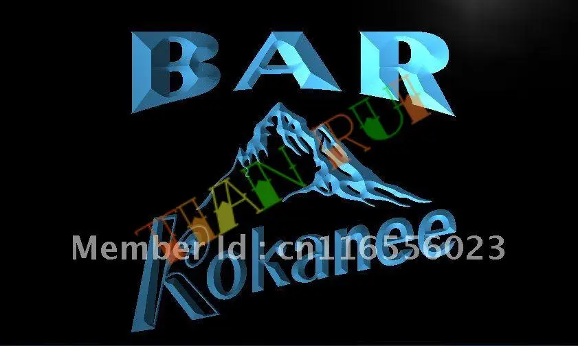 

LA478- BAR Kokanee Beer LED Neon Light Sign