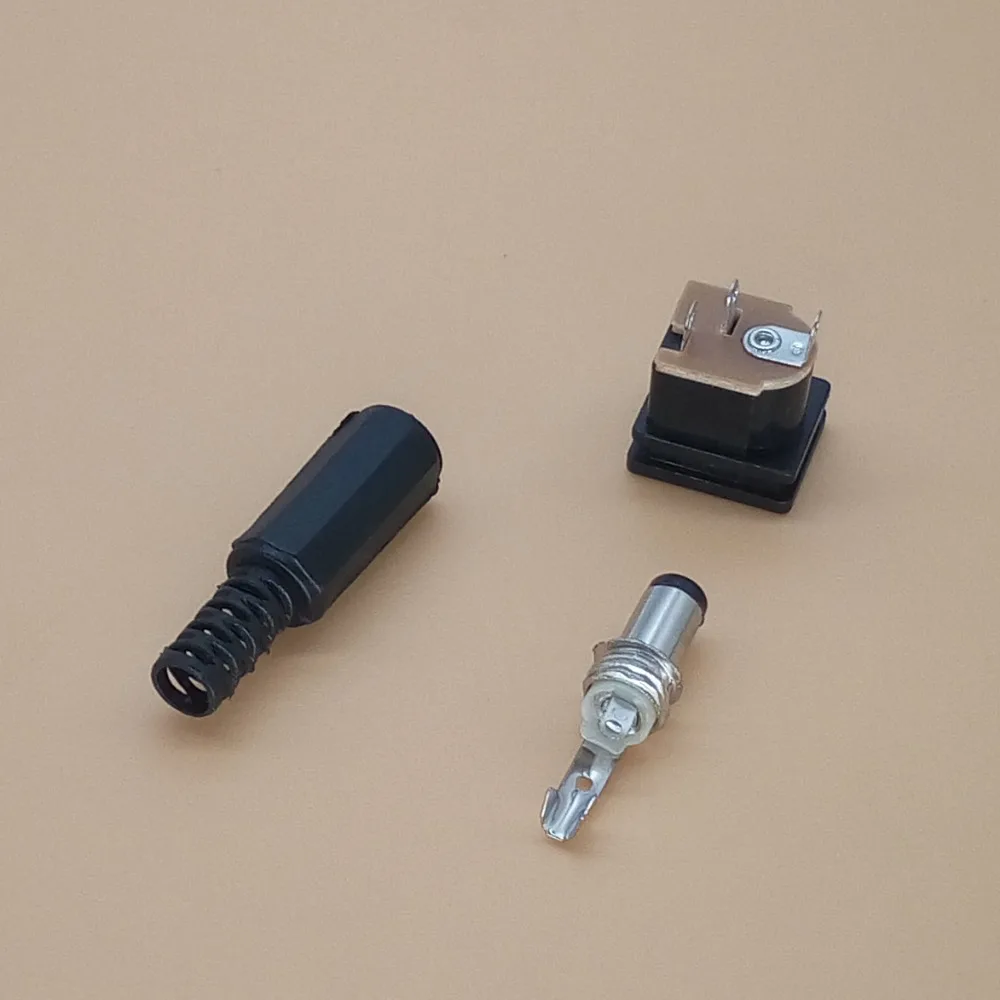 Штепсельная Вилка питания 10 пар 5 х2 1 мм|female dc power connector|male connectormale plug |