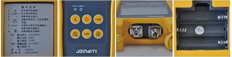 JoinWit JW3210 Medidor de Potencia светильник источник 1310/1550nm | Мобильные телефоны и аксессуары