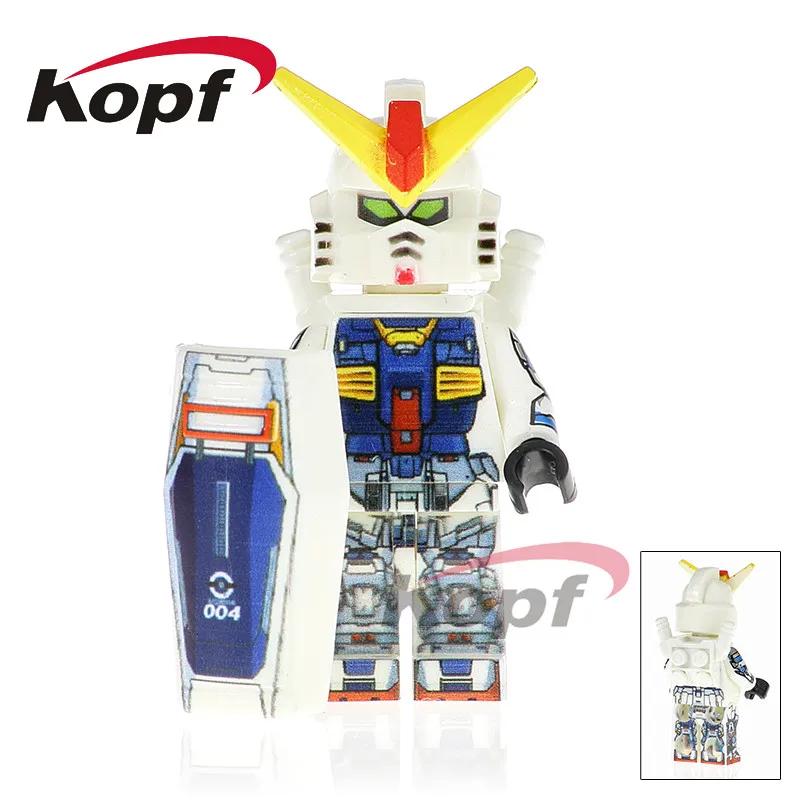 PG2005 Without Box KF542 Одиночная строительные блоки Halo Spartan Solider с реальным металлическим оружием кирпичи Экшн фигурки Обучающие Подарочные игрушки для детей - Цвет: PG2005 Without Box