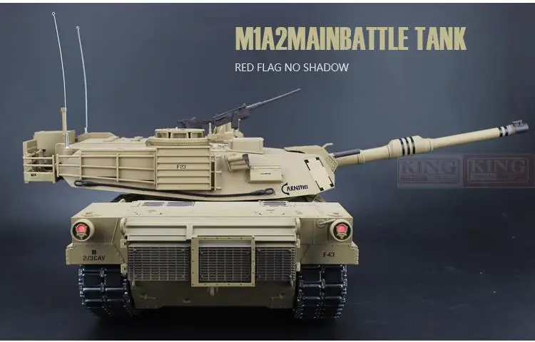 2 4 ГГц Радиоуправляемый Танк Heng Long 1/16 США M1A2 основной боевой танк армии Abrams Tusk tank