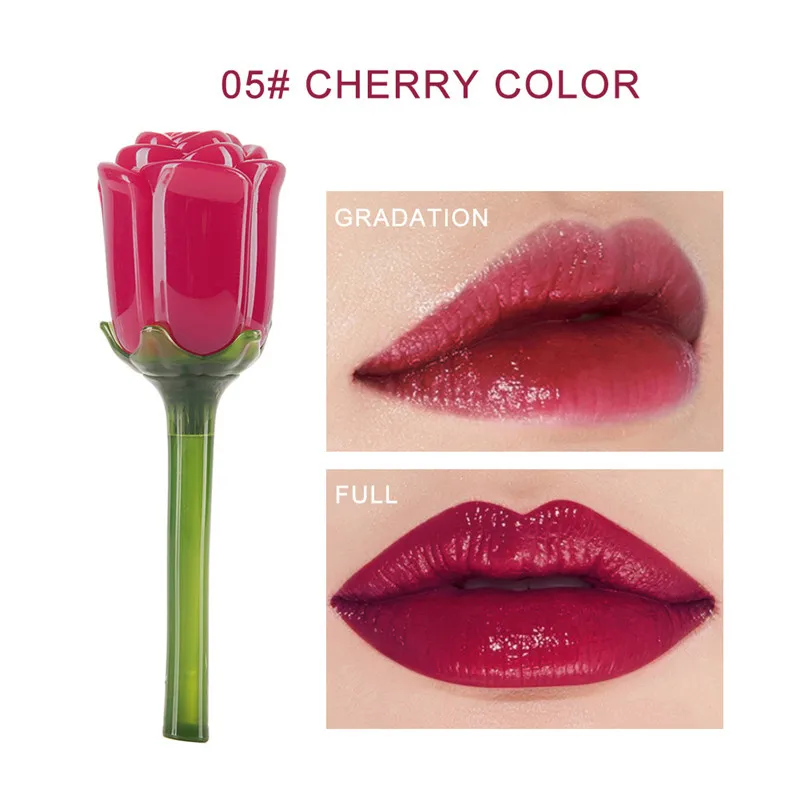 5 цветов фирменный увлажнитель длительного действия блеск для губ ТИНТ косметика