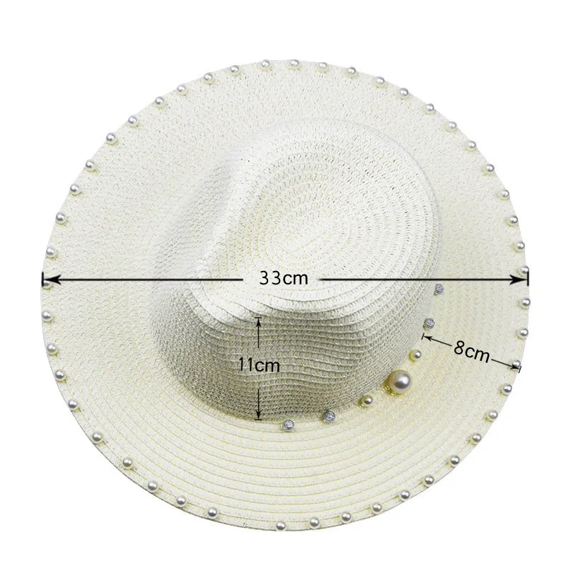 2018 новые шляпы на весну лето для женщин Цветочные бусины широкополый джазовая