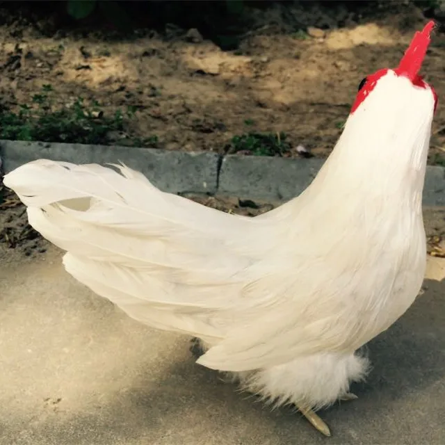 Искусственная искусственная курица ручная работа яркие и реалистичные идеально