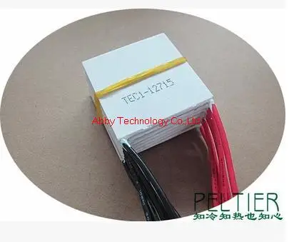 Термоэлектрический охладитель Пельтье 2 шт./лот TEC1 12715 136 8 W 12V 15 4 V 15A TEC|tec1 12715|peltier