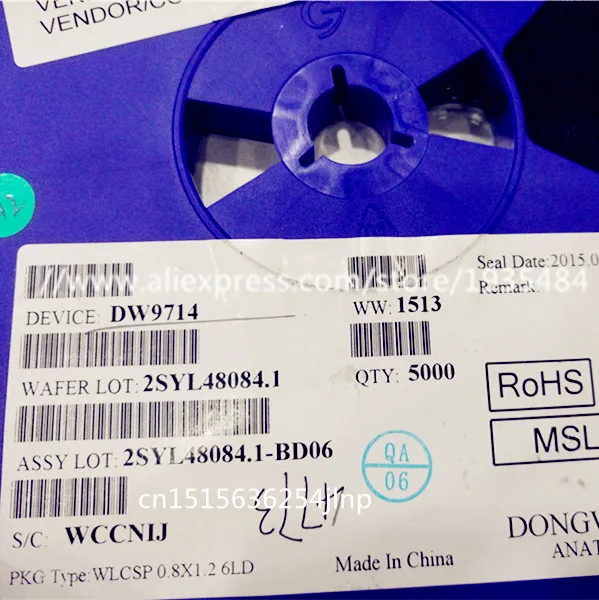 ICs WLCSP6 DW9714 50 Шт./лот 9714 новый оригинальный хорошее качество продукта | Электроника