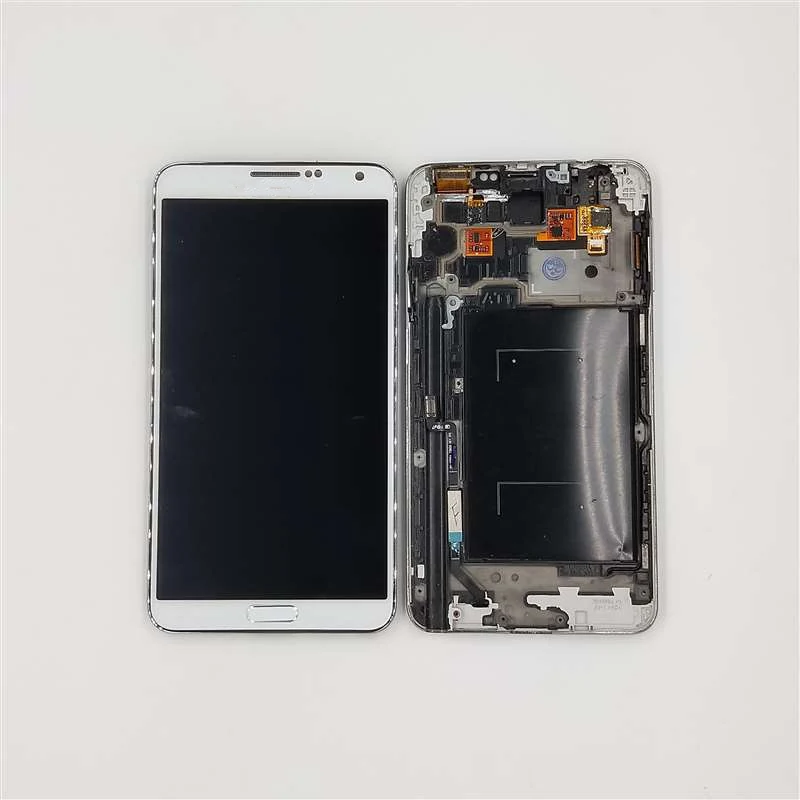Можно регулировать яркость для Samsung Note 3 Note3 N9005 N900 N900A ЖК-дисплей с рамкой