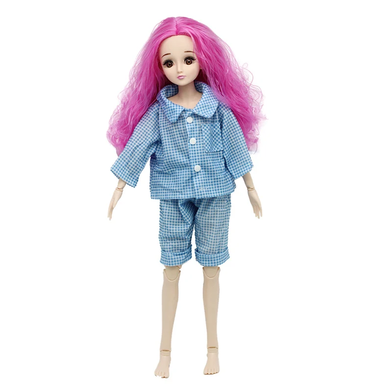 Одежда для сна куклы 60 см наряд сделай сам пижама 1/3 одежда игрушки аксессуары