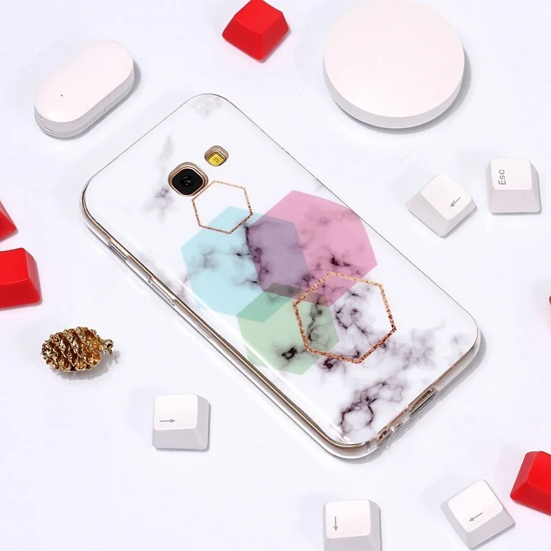 Мрамор чехол для samsung Galaxy A3 A5 A6 A8 A7 A9 J2 J3 J4 J5 J6 J7 J8 плюс M10 M20 Core мягкая термополиуретановая накладка на заднюю панель