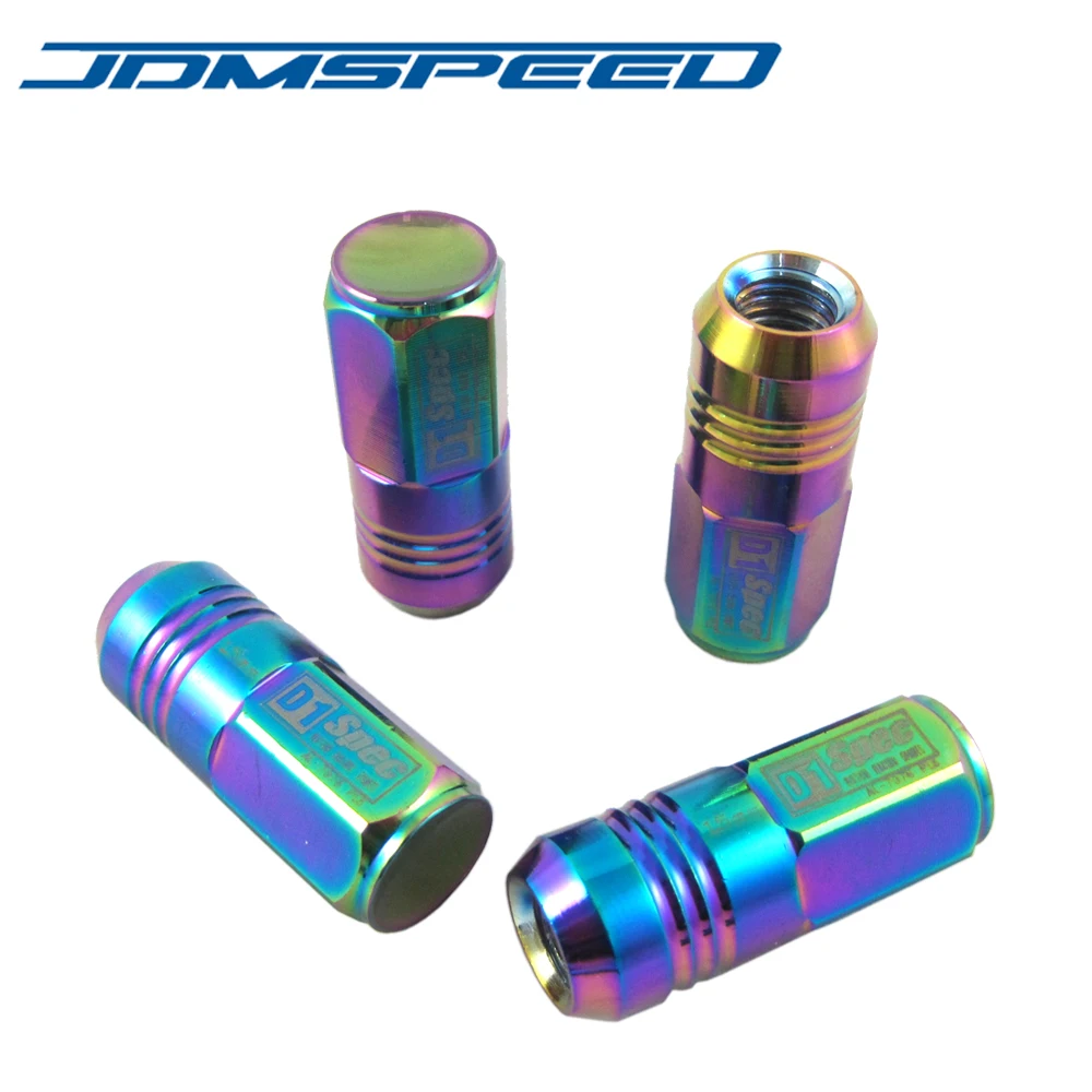 Xpower 20 PCS/set D1 SPEC NEO CHROME JDM наконечники для колес Honda Mitsubishi Ford Toyota Hyundai Kia Acura(P: 1 5 L:52