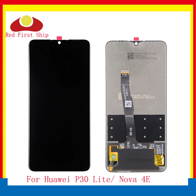 10 шт./лот для Huawei P30 Lite ЖК-дисплей кодирующий преобразователь сенсорного экрана в