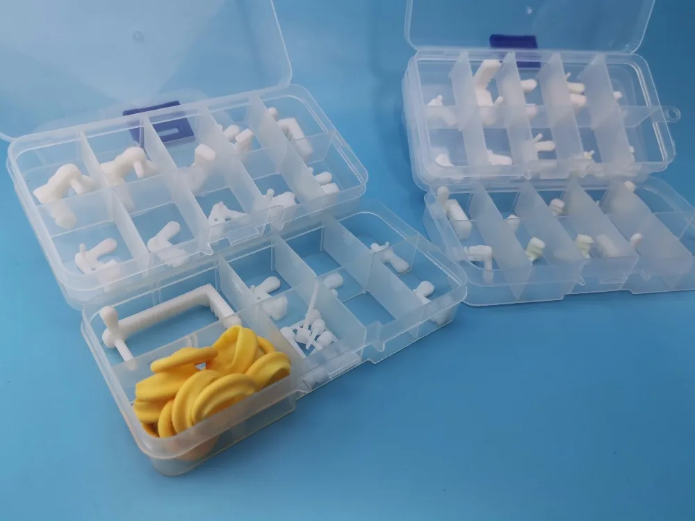 56pcs/set Hddlab Ramp Set Head Comb 2.5" 3.5" HDD Hard Drive Repair Head Replacement Tool Head Change Tool Kit Salvation Data