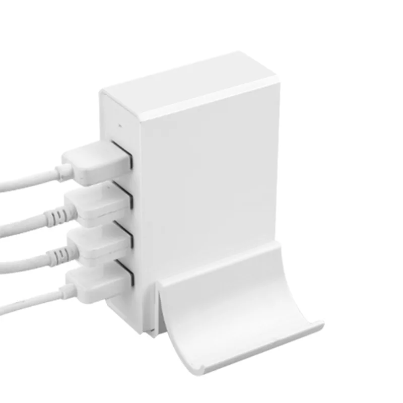 Настольная зарядная станция зарядное устройство с 4 USB-портами и адаптером для