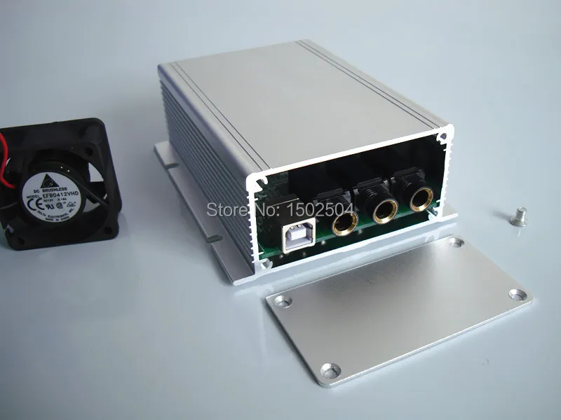 Алюминиевый корпус с панелью power shell electronics pcb project box DIY 88*40*110 мм Новая серебряная