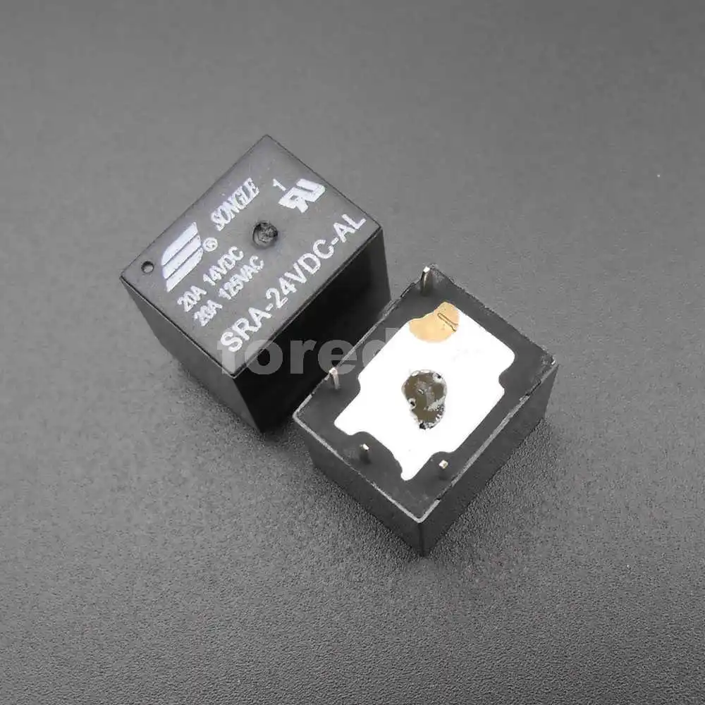 Фото 100 шт. стандартная катушка T74 20A PCB 5 В 12 24 постоянного тока 4 контакта SPDT переменного 100 шт. стандартная катушка T74 20A PCB 5 В 12 24 постоянного тока 4 контакта SPDT переменного