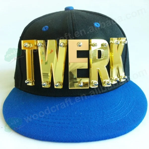 Акриловая хип-хоп кепка TWERK, модная бейсбольная панк-Кепка, быстрая, женские шипы