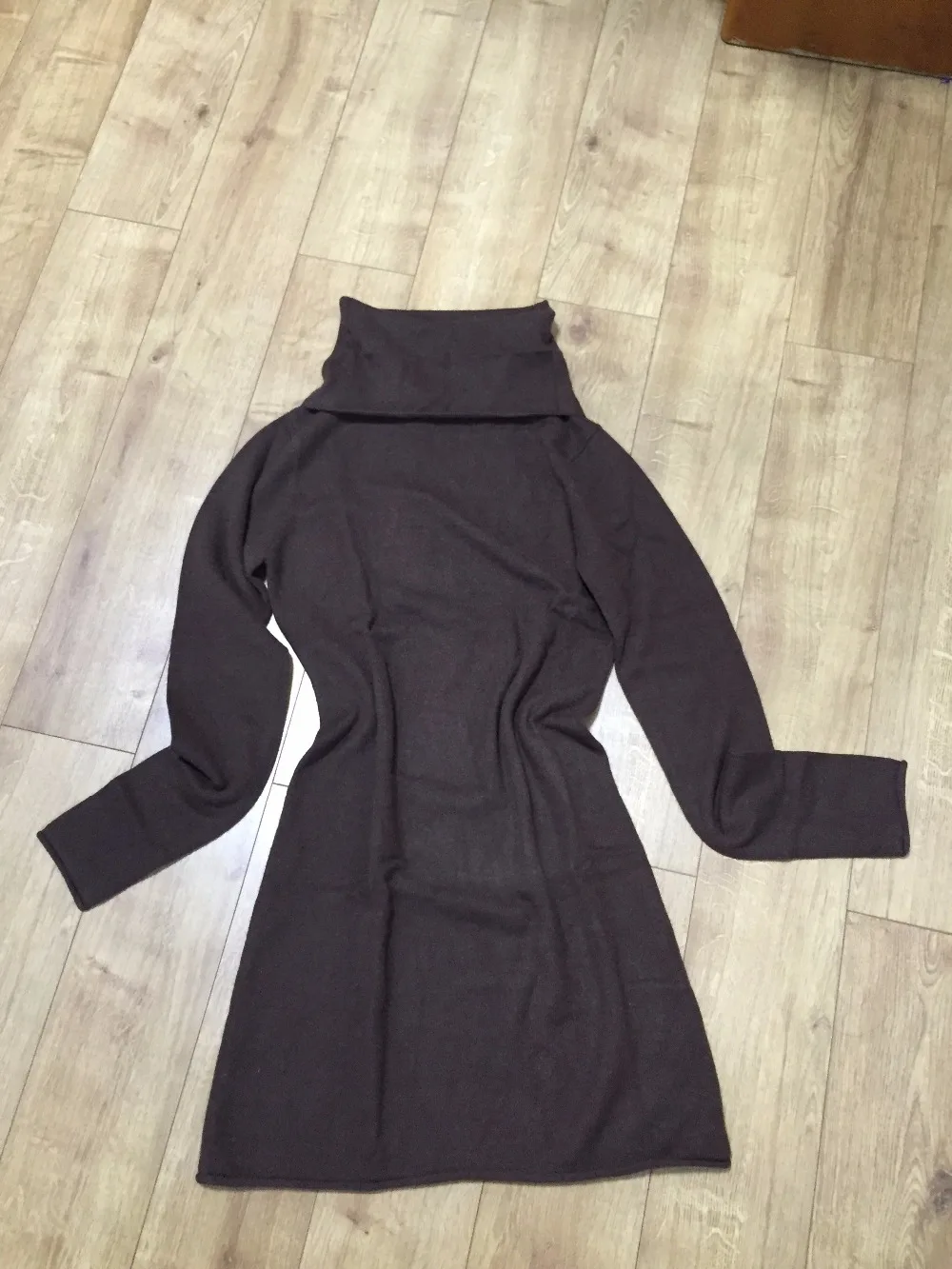 100%Cashmere Sweater Women Coffee Pullover Long sweater Rose Red Natural Warm High Quality Clearance Sale Free Shipping | Женская одежда