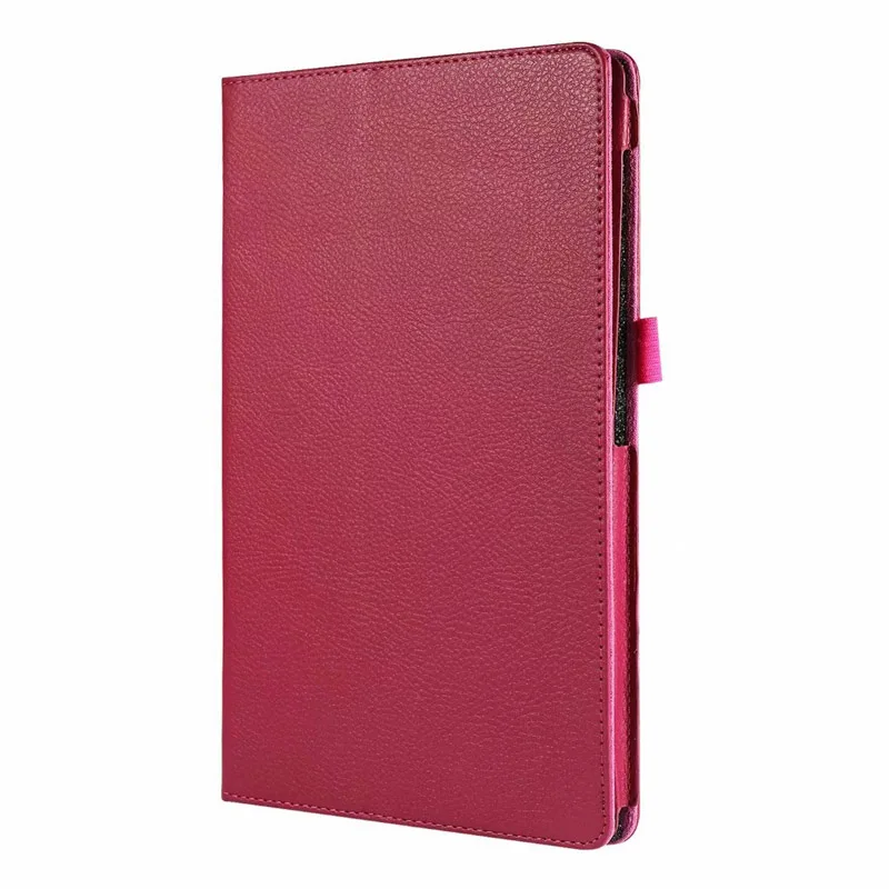 Rose Чехол-подставка из искусственной кожи для samsung Galaxy Tab A 10,1 дюймов чистый деловой чехол SM-T515 T510 T515N защитный чехол - Цвет: Rose