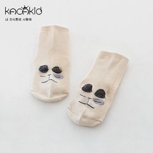 Детские носки KACAKID детские унисекс с милыми глазами Нескользящие ka1140|children socks|socks
