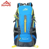 outdoor backpack 45l waterproof camping hiking backpack men women travel backpack trekking sports bag climbing rucksack