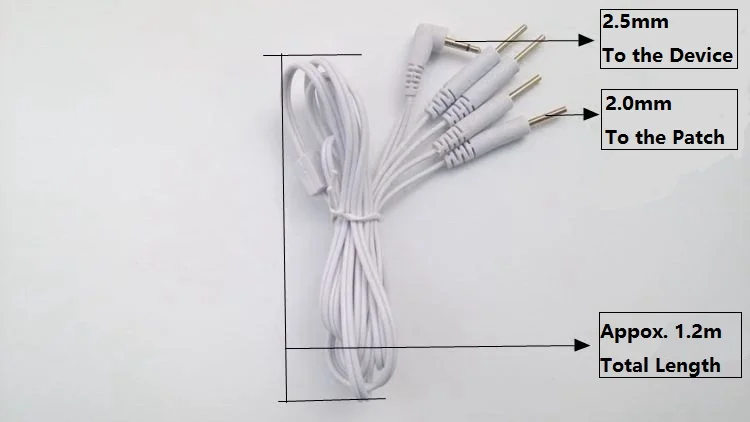 4-канальный кабель &amp разъема электрического соединителя провода Adpator 2 5 мм до 0