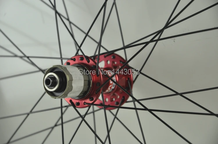 1 пара полнокарбоновых колес для горного велосипеда 26er обод с колесами Novatec D711/D712SB