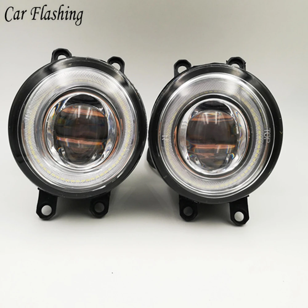 Автомобильная проблесковая 1 Set/pair 12V автомобильный светодиодный Ангельские