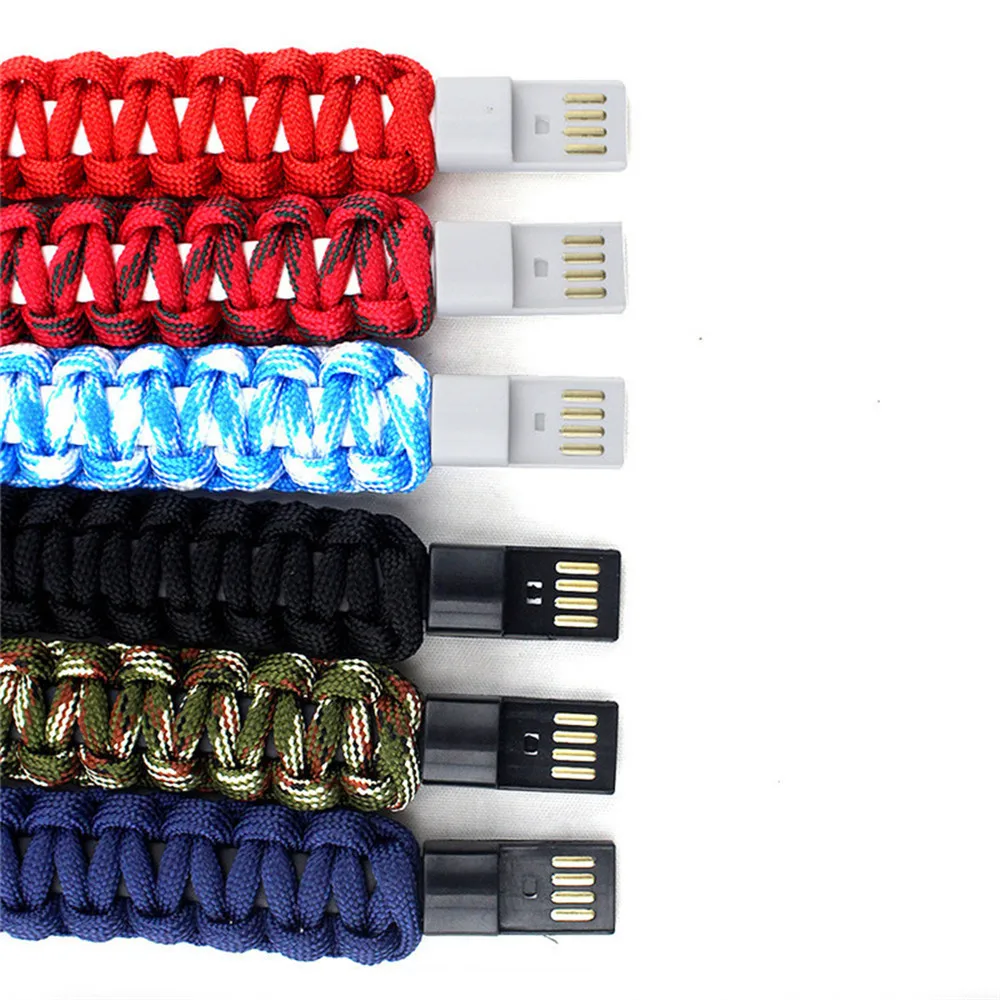 JUSFAYU портативный зарядный браслет Открытый USB браслет зарядное устройство зарядный кабель для передачи данных для iPhone 7 8 Plus Nokia 7 Android телефонный шнур