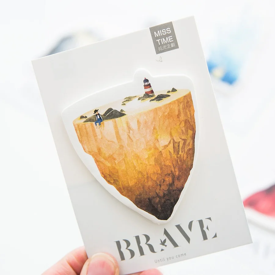 4 шт./лот Липкие заметки Brave Little prince блокнот для записей самоклеящийся