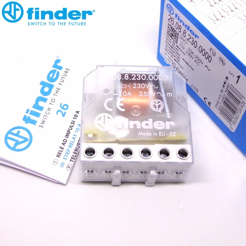 

Brand new and original finder 26.08.8.230.0000 230VAC finder relay