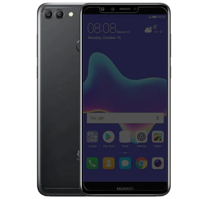 OriWood закаленное стекло для huawei Y9 2.5D анти шпион прозрачный черный протектор экрана для huawei Y9 Prime