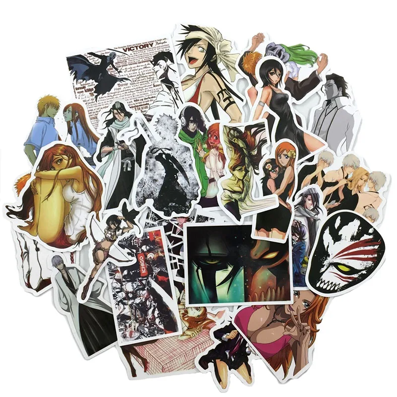 10/50 шт./лот в стиле японского аниме Bleach JDM наклейка для ноутбука гитары