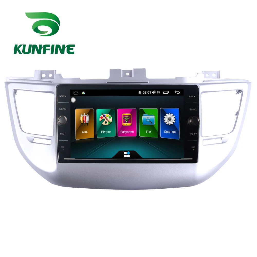 Восьмиядерный ПЗУ 64 ГБ Android 8 1 автомобильный DVD GPS навигационный плеер Deckless стерео