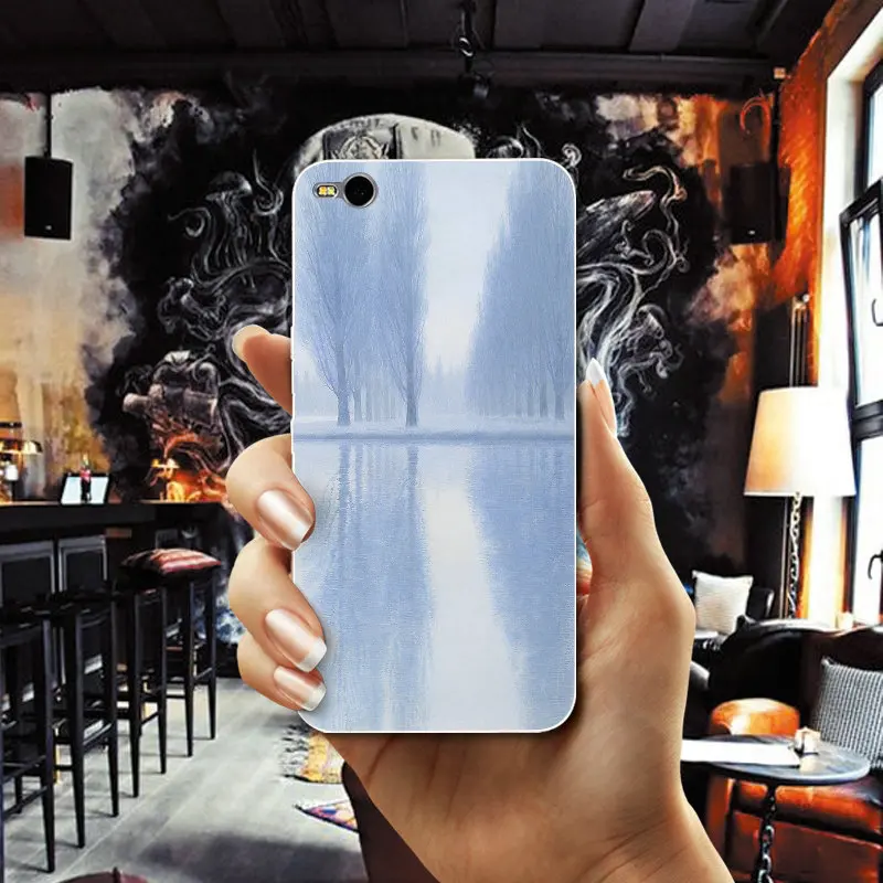 Soft Silicon Phone Case for HTC One M7 M8 M9 M10 E9 Plus U11 A9 Desire 530 630 626 628 816 820 Landscape Painting Oil |