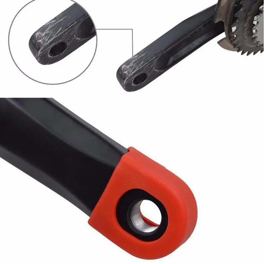 MTB горный велосипед fixed шестерни Карбон волокна коленчатый набор протектор для