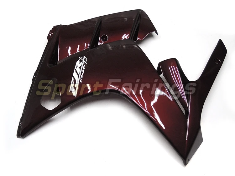 Complete New Fairings For Yamaha FJR 1300 2002 2003 2004 2005 2006 ABS Plastic Motorcycle Fairing Kit Bodywork Dark Red Fittings |