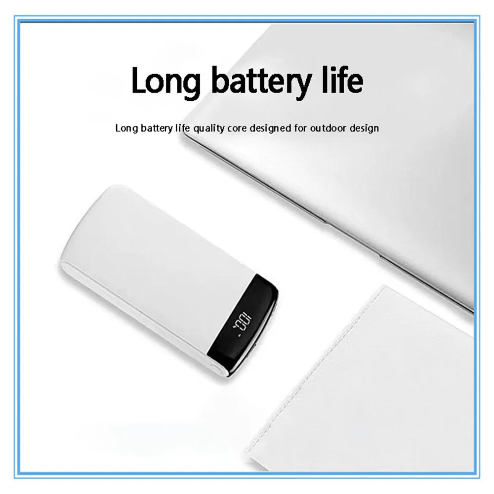 Внешний аккумулятор 30000 мАч для Xiaomi Redmi power Bank портативное зарядное устройство 18650 повербанк для iPhone 7 6 Plus 5 4 телефона