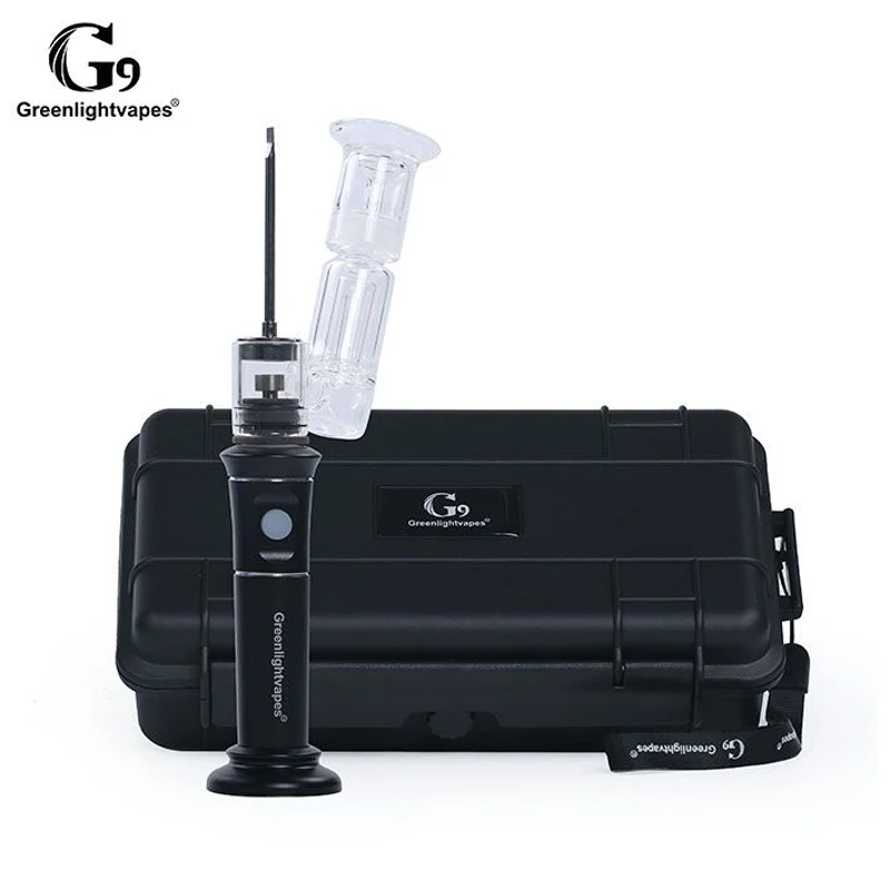 Атомайзер для вейпа воск стекло dab rig g9 henail со стеклом dab воды трещины трубы электрическая курительная трубка для разбиться dabber 0C