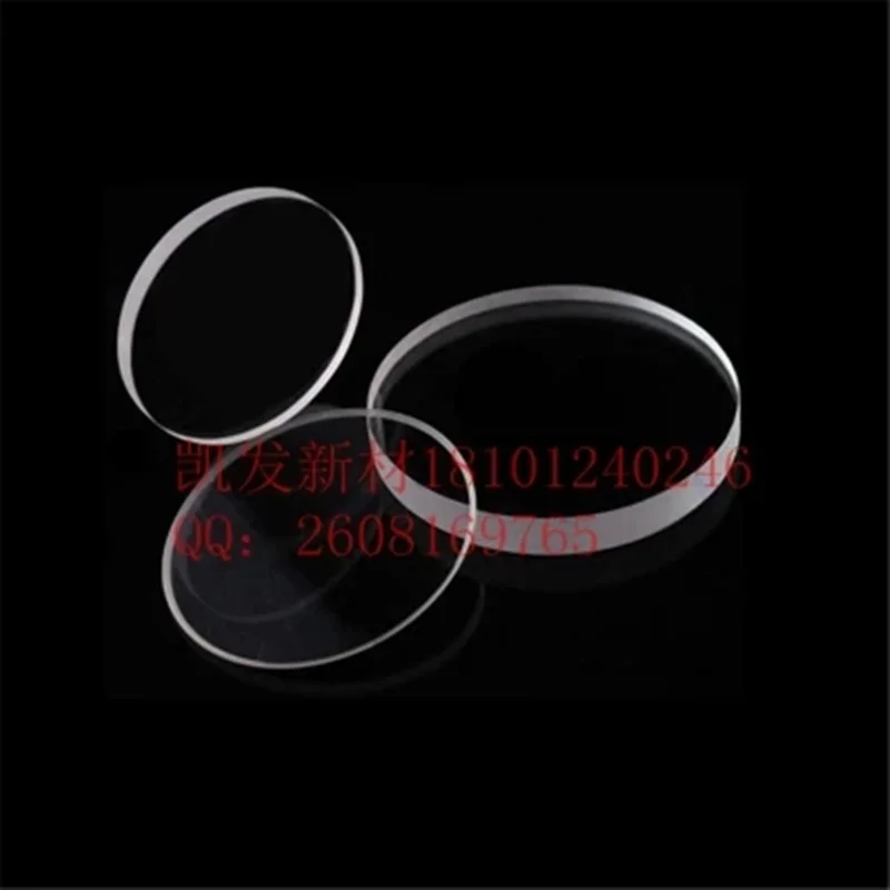 Sapphire Square Al2O3 Single crystal substrate D20.0 * 1 0 мм стеклянная пленка Epitaxial coating двойная
