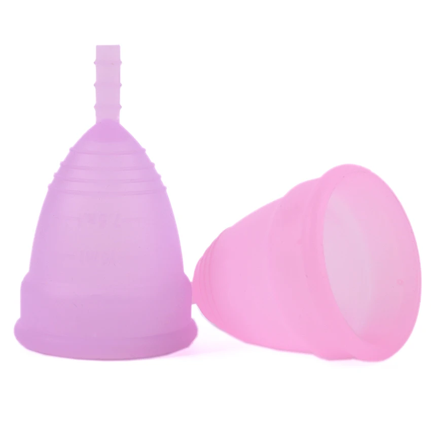 

1 PC Medical Grade Silicone Menstrual Cup Reusable Soft Cup Feminine Hygiene Product Health Care Supplies