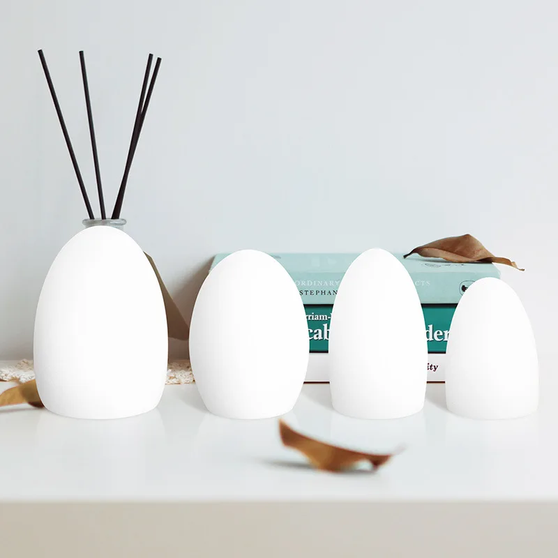 Теплый белый/RGB светодиодный ночник энергосберегающий яичный мягкий светильник