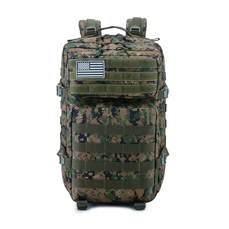 PureLeisure 45L водонепроницаемый рыболовный рюкзак Открытый Molle Camo Тактический охотничий альпинистский военный армейский рюкзак сумки - Цвет: forest digital