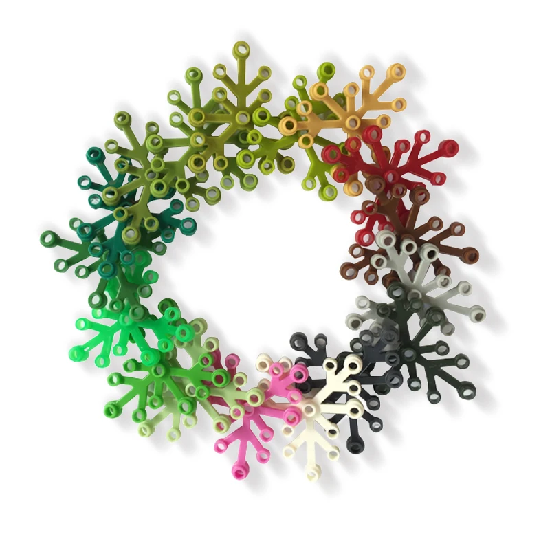 50 шт. городской сад МПЦ трава строительные блоки мини ветви деревьев растения DIY